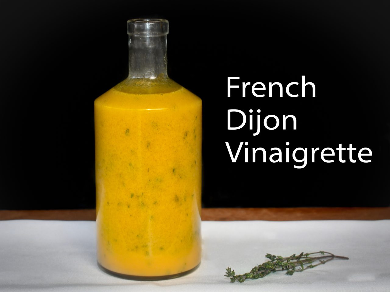 French Dijon Vinaigrette Recipe by Chef Pamela Keith
